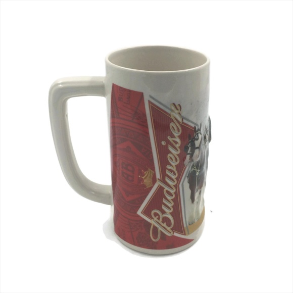 Budweiser Holiday Beer Stein/ Mug - Picture 4 of 6